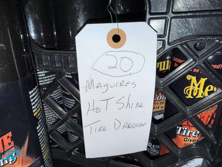 (20) Meguiar’s Hot Shine Tire Coating Spray, 15 oz - Roller Auctions