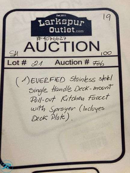 Project Source EVERFIELD Stainless Steel Single Handle Deck-mount Pull ...