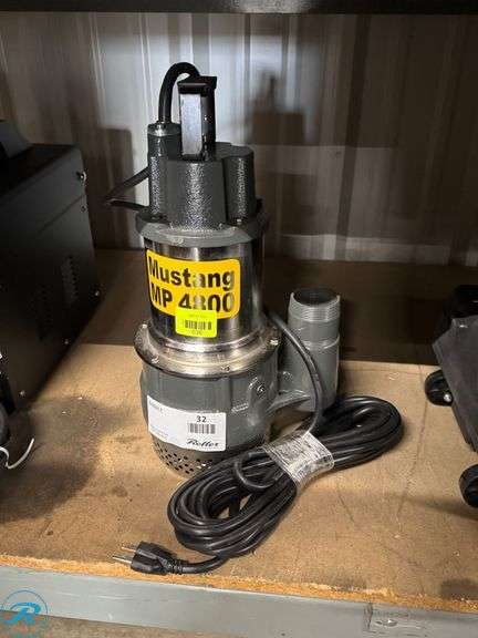 New Mustang MP4800 Submersible Pump - Roller Auctions