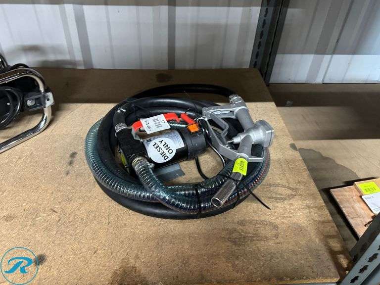 New 12V Diesel Fuel Pump - Roller Auctions