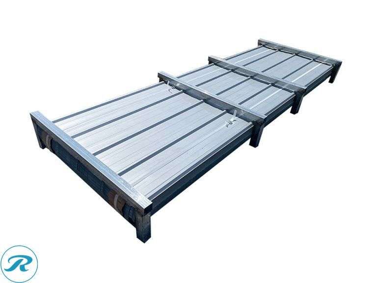 (100) New Sheets of KJ K0311 Galvalume Corrugated Steel Panels, 10' x 35"