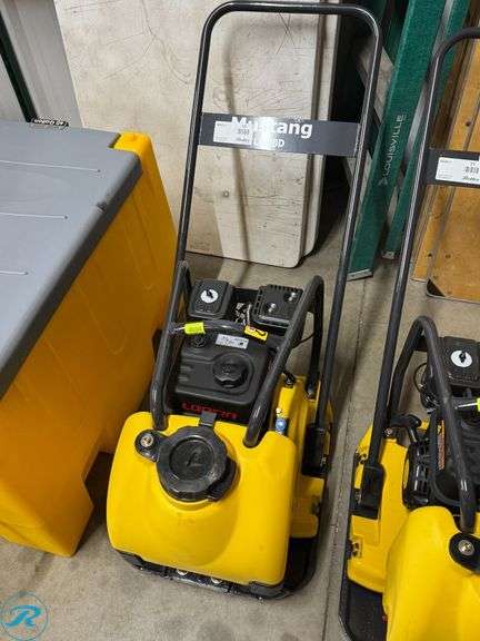 New Mustang LF-88D Plate Compactor, Gas - Roller Auctions