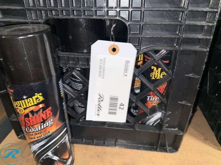 (28) Meguiar’s Gold Class Rich Leather Spray Bottles - Roller Auctions