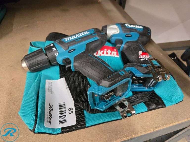 Makita FD05 and WT05 Cordless Tools with Bag - Roller Auctions