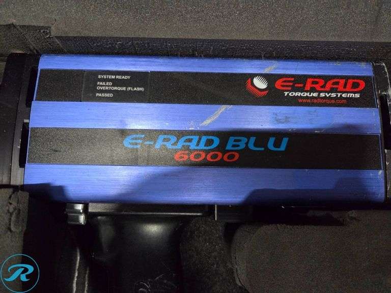 E-RAD BLU 6000 Torque System with Case - Roller Auctions