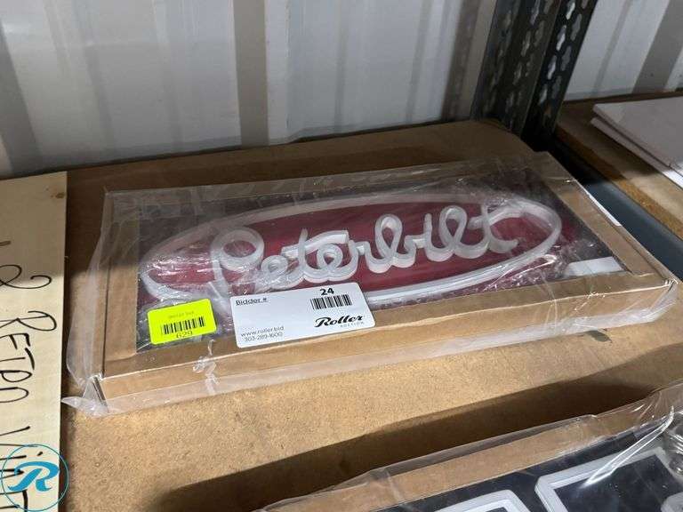 New Peterbuilt LED Sign - Roller Auctions