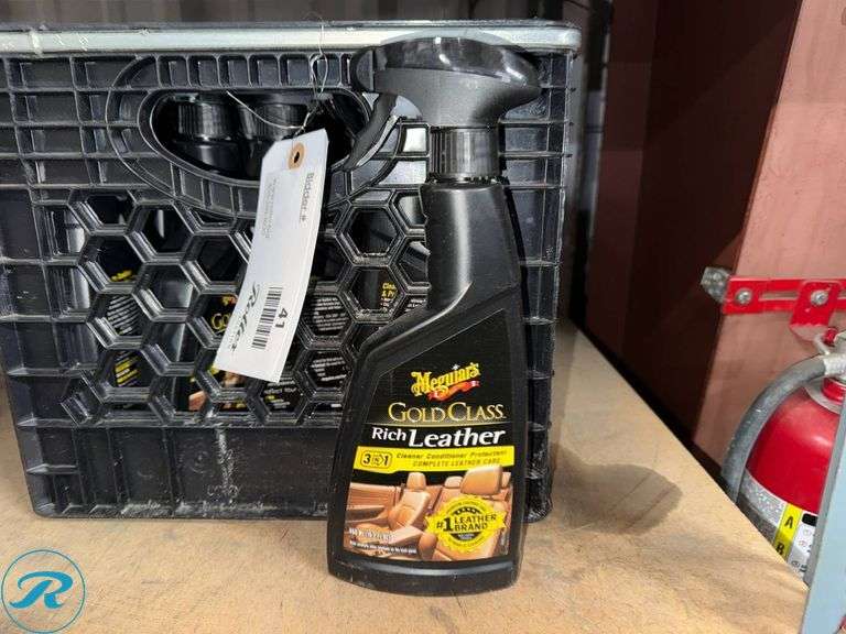(28) Meguiar’s Gold Class Rich Leather Spray Bottles
