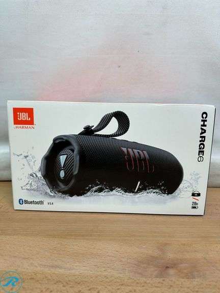 JBL Charge 6 Portable Wireless Speaker - New - Roller Auctions