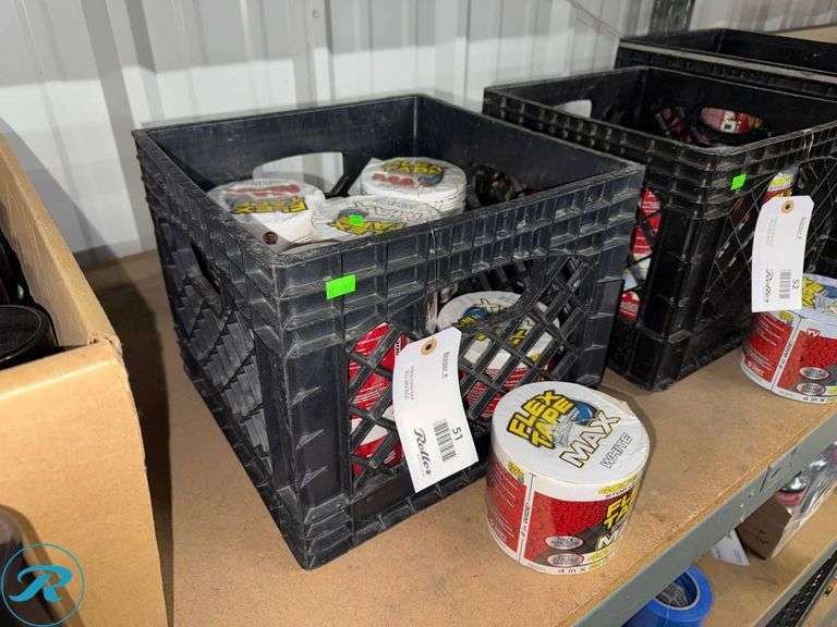 (10) Flex Tape Max 4 in x 25 ft - Roller Auctions