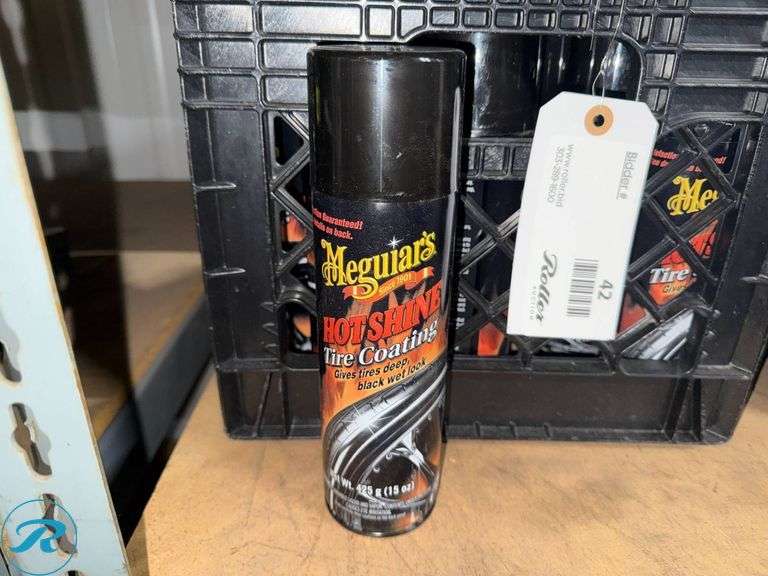 (20) Meguiar’s Hot Shine Tire Coating Spray, 15 oz