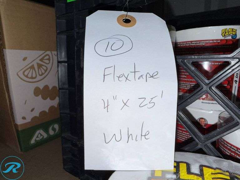 (10) Flex Tape Max 4 in x 25 ft - Roller Auctions