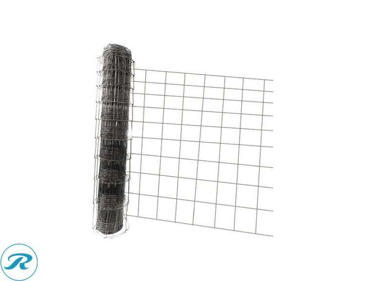(20) New Rolls of KJ K1230 Hot-Dip Galvanized Field Fence, 4' H x 100' L, 14-Gauge Wire, 2,000-Total Feet