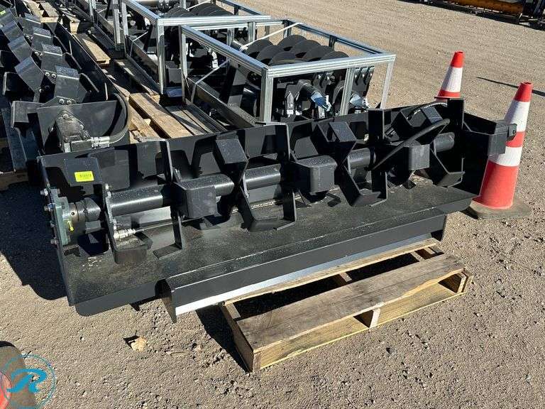 New JCT Hydraulic Rototiller Attachment To Fit Skid Steer Loader, 72 ...