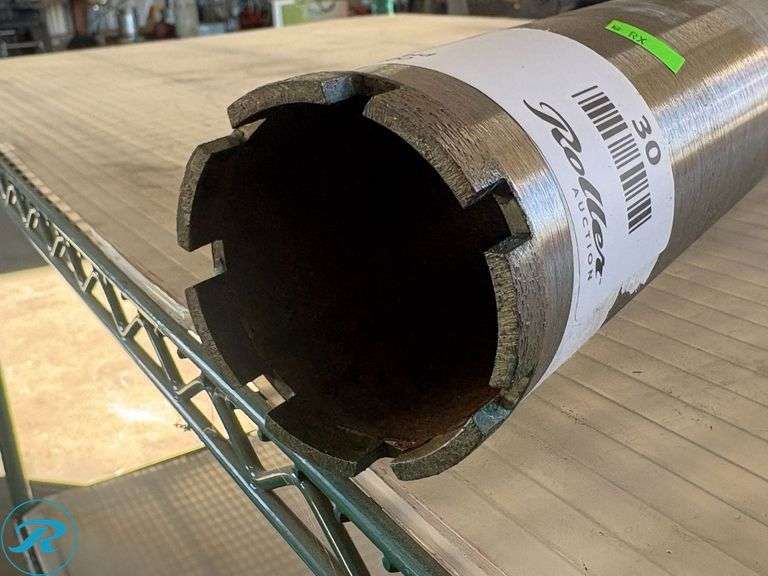 Diamond Core Drill Bit - Roller Auctions