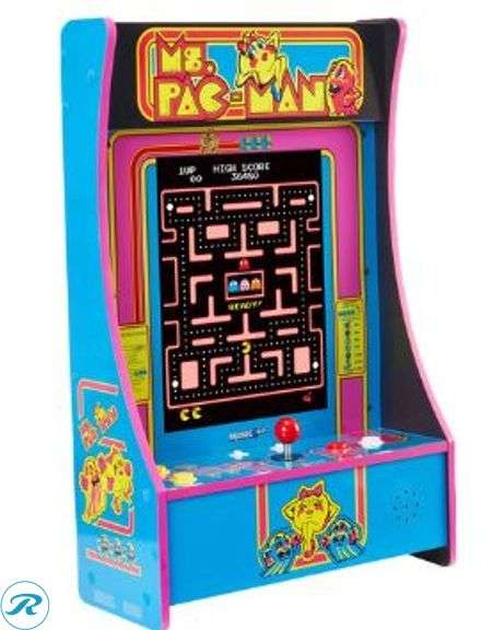 Arcade1Up Ms. PAC-MAN Partycade 12 Games in 1 - New/Opened - Roller ...