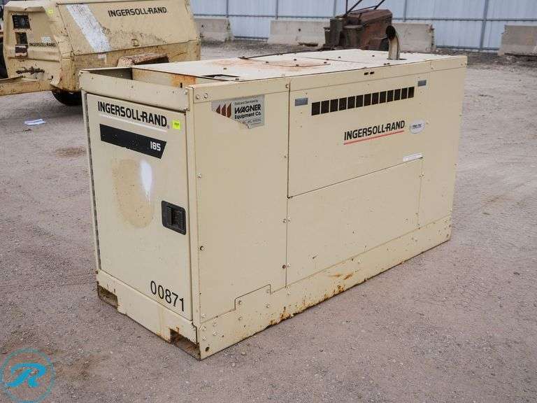 Ingersoll Rand Skid Mounted Air Compressor, S/N: 314024UFK297