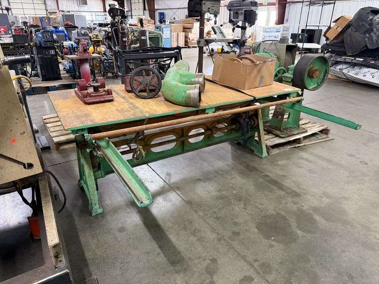 Oraley Machine Oakley Model 10 Woodworking Edge Sander Machine - Roller Auctions