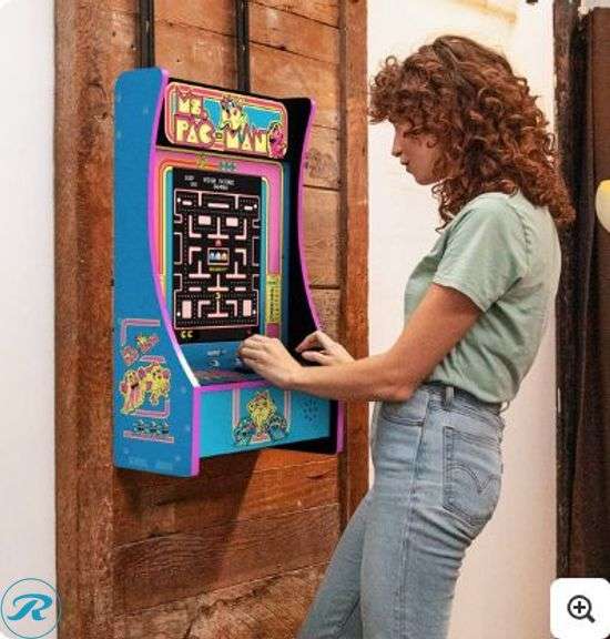 Arcade1Up Ms. PAC-MAN Partycade 12 Games in 1 - New/Opened - Roller ...