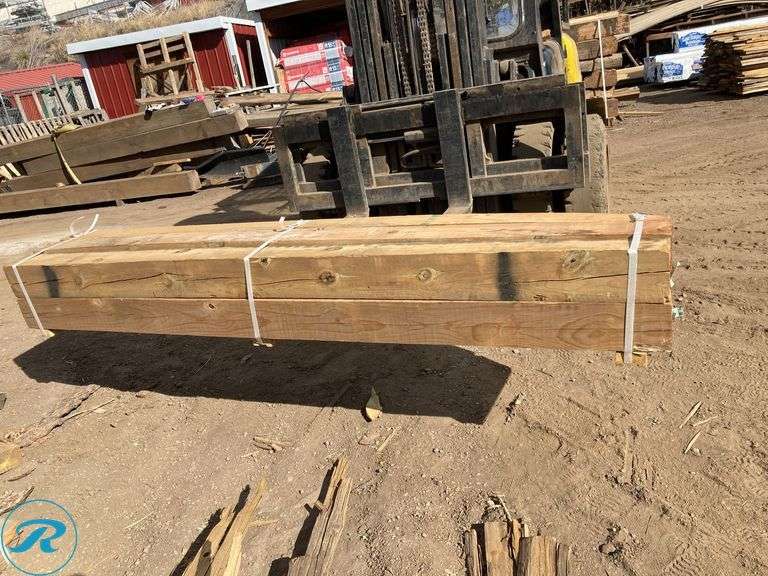 (6) 6-in x 6-in x 8-Ft Pressure Treated Lumber
