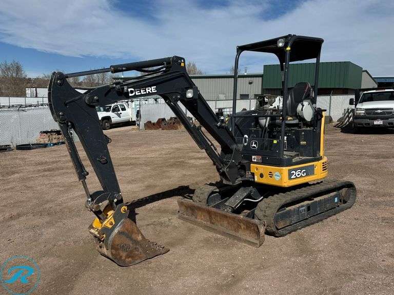 2016 John Deere 26G Mini Excavator