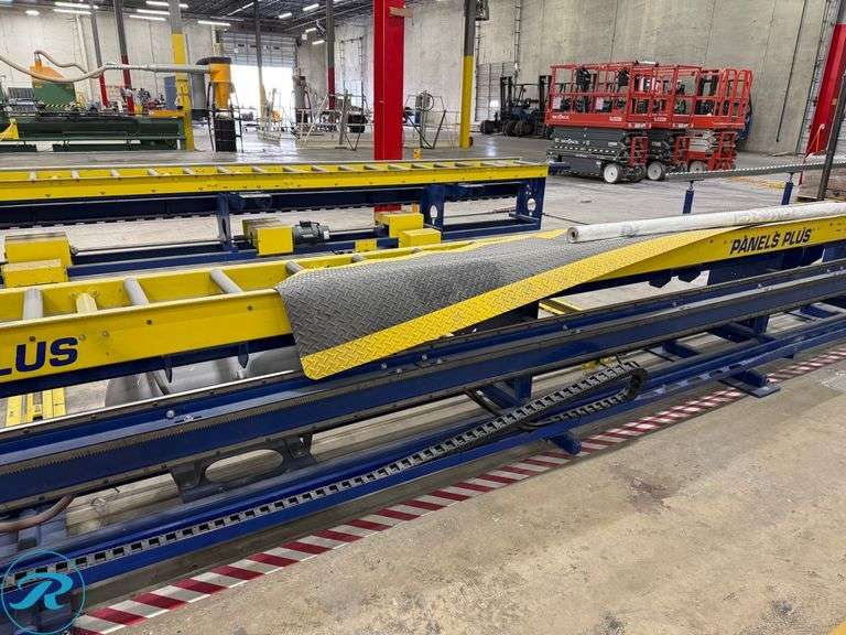 Panel Plus Router 2018 Panel Plus 3-Table Router Wall Building Production Line - Roller ...