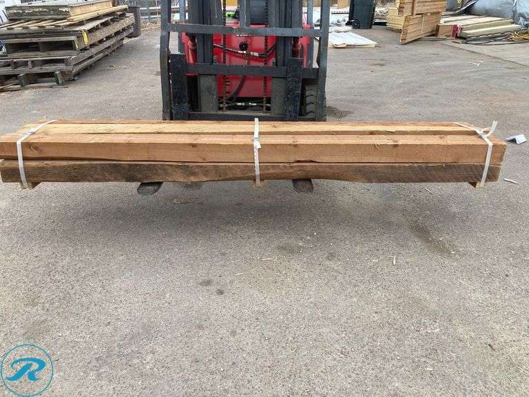 (6) Severe Weather 4-in x 6-in x 8-Ft Stained Pressure Treated