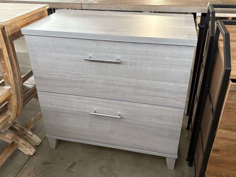 (2) Bush WC81280 2-Drawer Side Tables - Roller Auctions