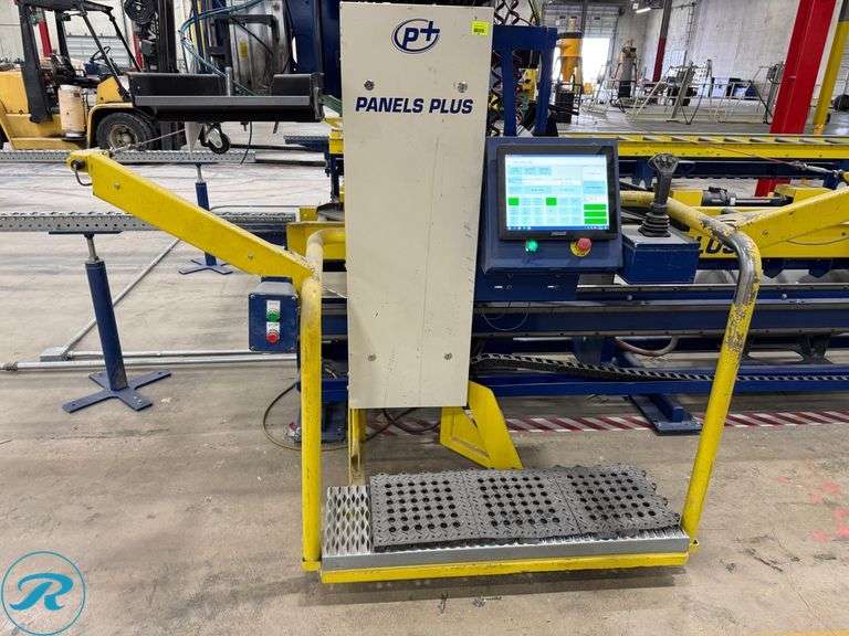 Panel Plus Router 2018 Panel Plus 3-Table Router Wall Building Production Line - Roller ...