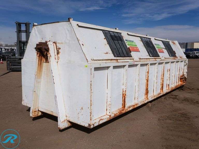 40-Yard Roll-Off Recycle Dumpster, Hook Type
