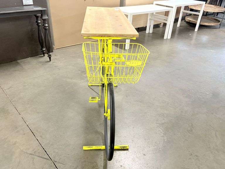Metal Bicycle Console Table - Roller Auctions