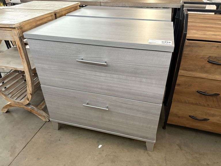 (2) Bush WC81280 2-Drawer Side Tables