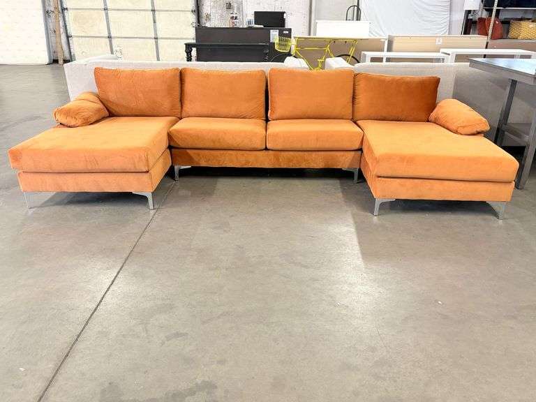 Upholstered Sectional Sofa - Roller Auctions