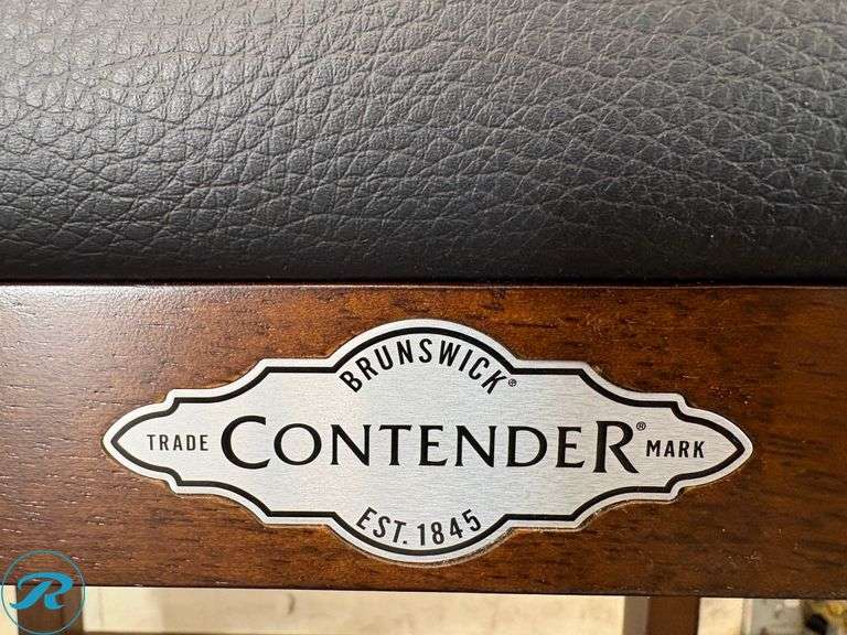 Brunswick Contender Pool Table Chairs and Table - Roller Auctions