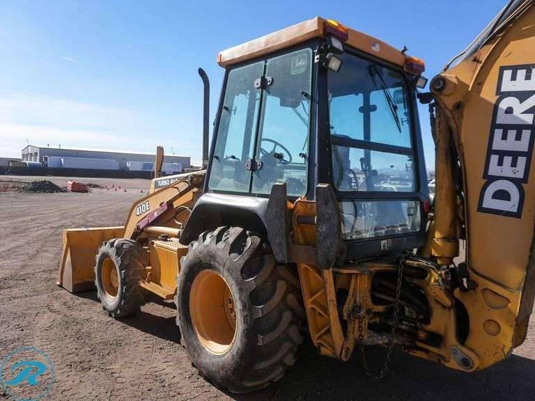 1998 John Deere 410E 4WD Loader/Backhoe - Roller Auctions