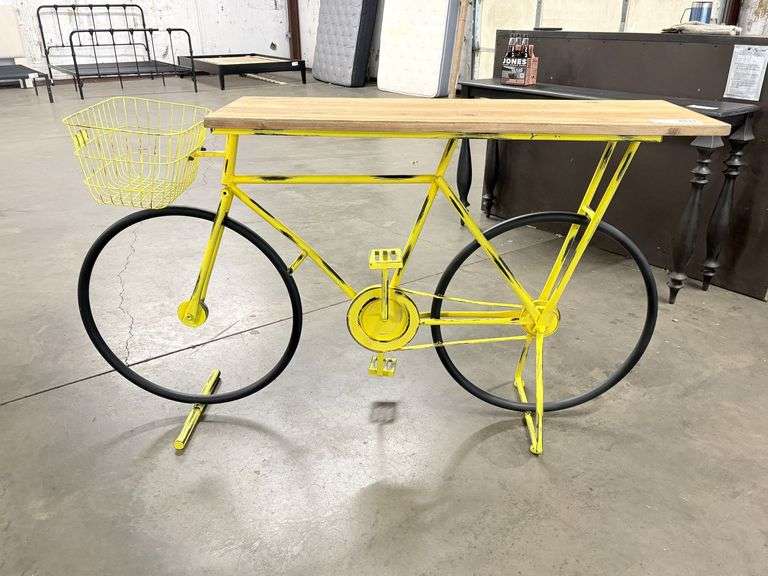 Metal Bicycle Console Table - Roller Auctions