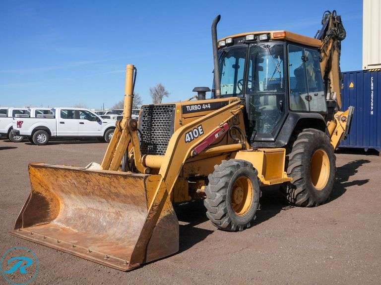 1998  John Deere  410E  4WD  Loader/Backhoe