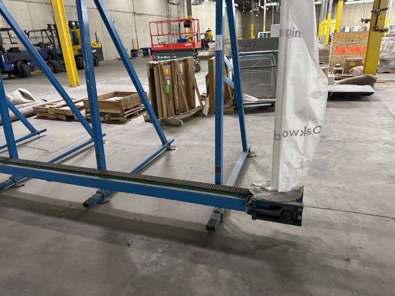 Steel Industrial A-Frame Rack with Chain Drive System, 235