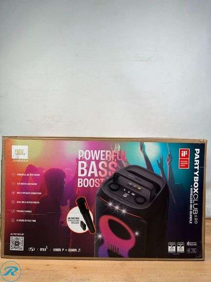 JBL PartyBox 120 Portable Party Speaker with Wireless Microphone $449 Retail - New - Roller Auctions
