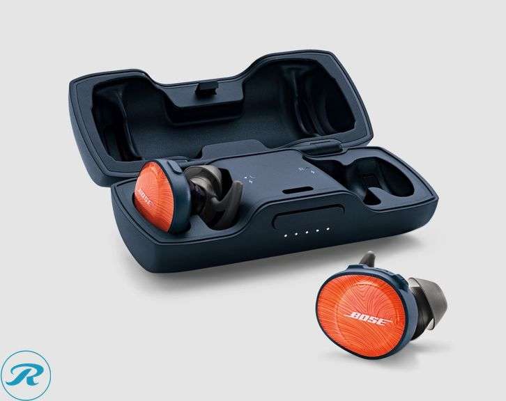 Bose SoundSport Free, True Wireless Earbuds, Bright Orange - Like New/Refurbished