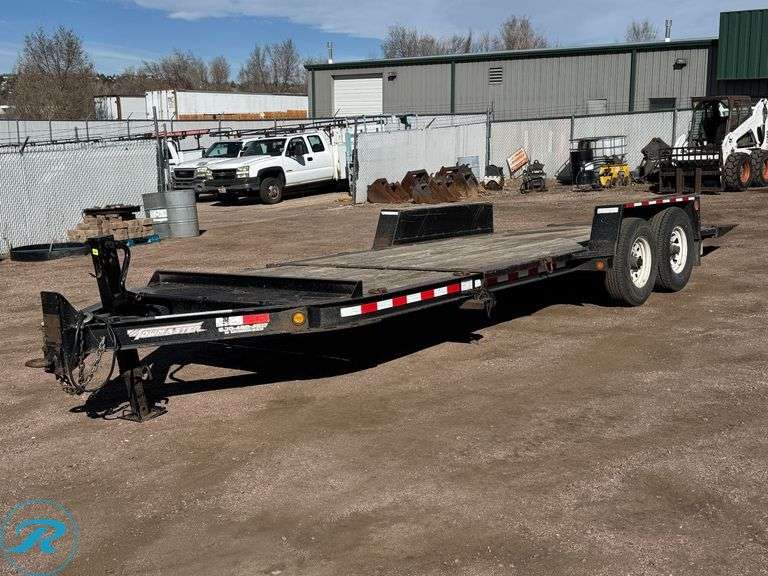 2018 Towmaster T-12DT T/A Equipment Trailer