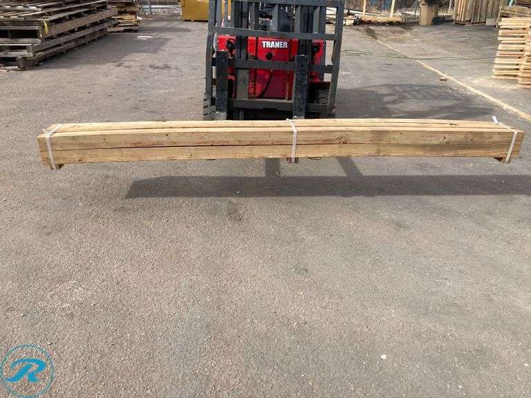 (6) 4-in x 4-in x 10-Ft Pressure Treated Lumber