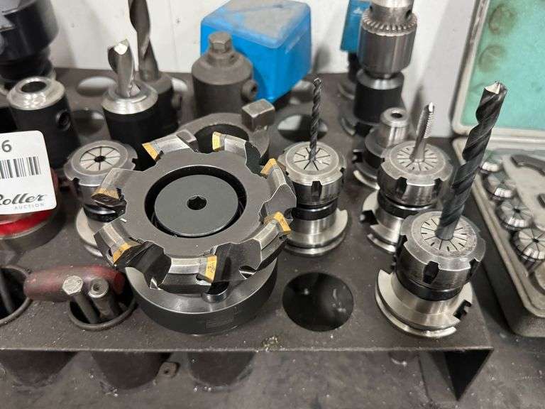 Collis BT40 CNC Tool Holders and Assorted Tooling - Roller Auctions