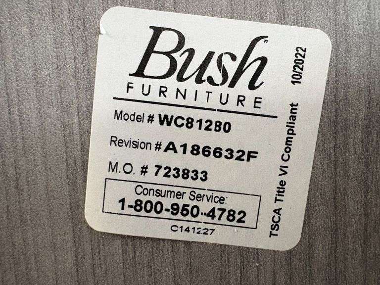 (2) Bush WC81280 2-Drawer Side Tables - Roller Auctions