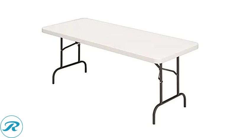 Realspace: Molded Plastic Top Folding Table, 29"H x 60"W x 30"D- New