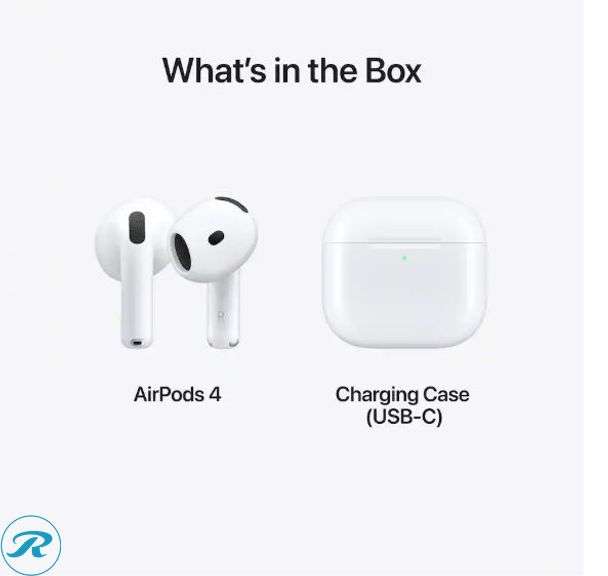Apple AirPods 4 Wireless Earbuds - Like New/Light Scratches On Case - Roller Auctions