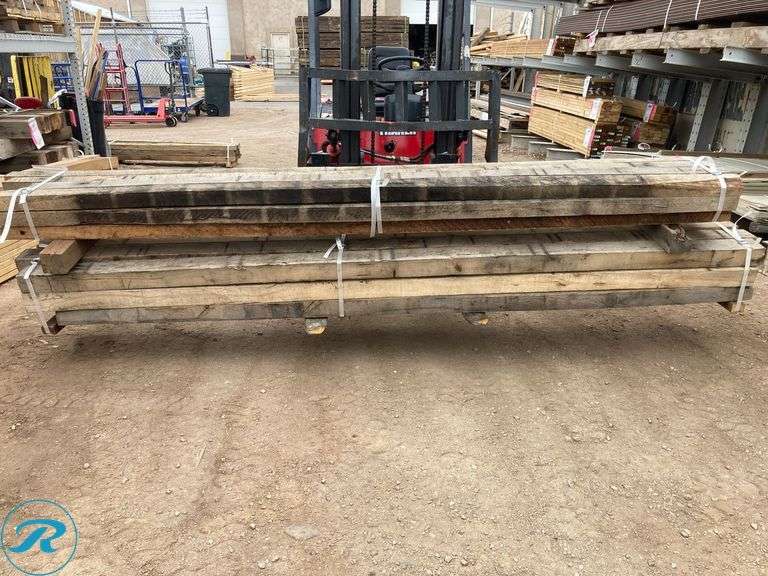 (24-Items Total) (12) 3-in x 4-in x 10-Ft Oak, (12) 4-in x 5-in x 10+-Ft Oak Very Difficult And Rare To Find