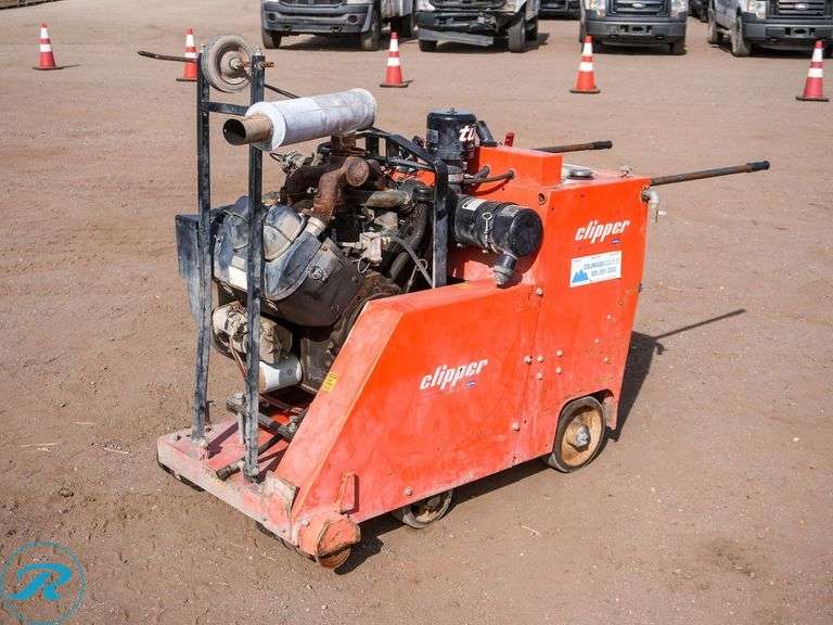 Norton/Clipper  C65B  Walk-Behind Concrete Saw