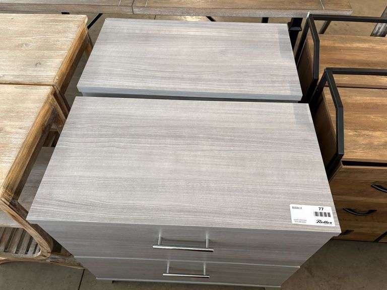 (2) Bush WC81280 2-Drawer Side Tables - Roller Auctions