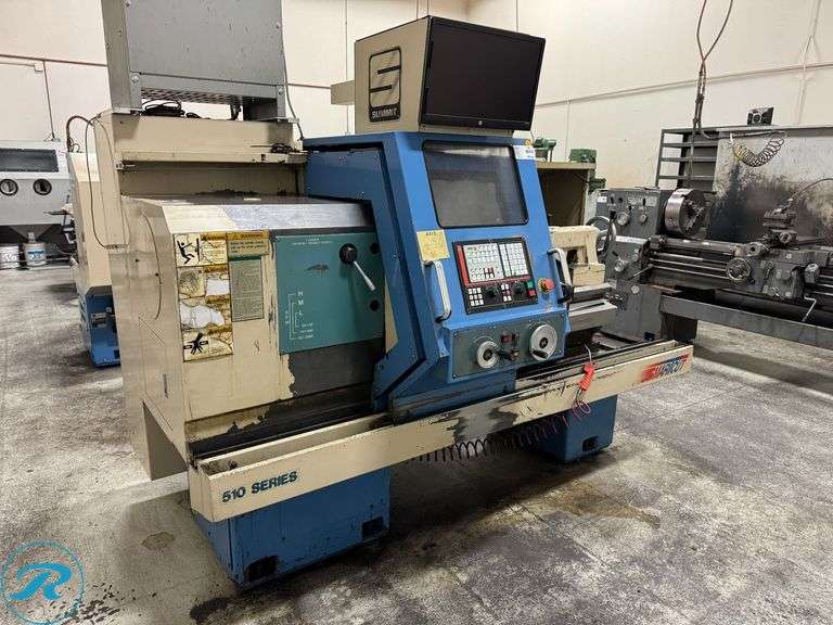 Summit Machine Tool SmartCut SC510X40 20” Swing CNC Flatbed Lathe