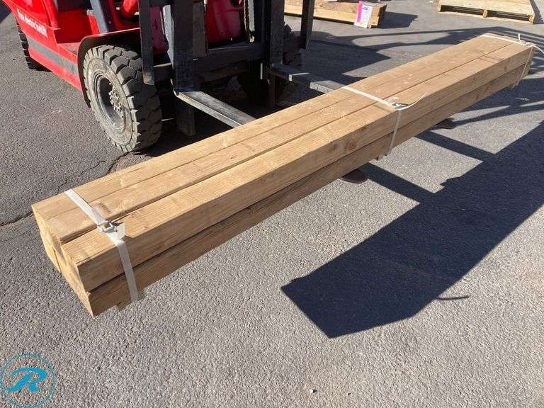 (6) 4-in x 4-in x 8-Ft Lumber